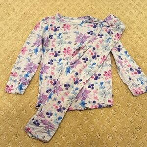 Birdie Bean Winter Floral PJs 5T